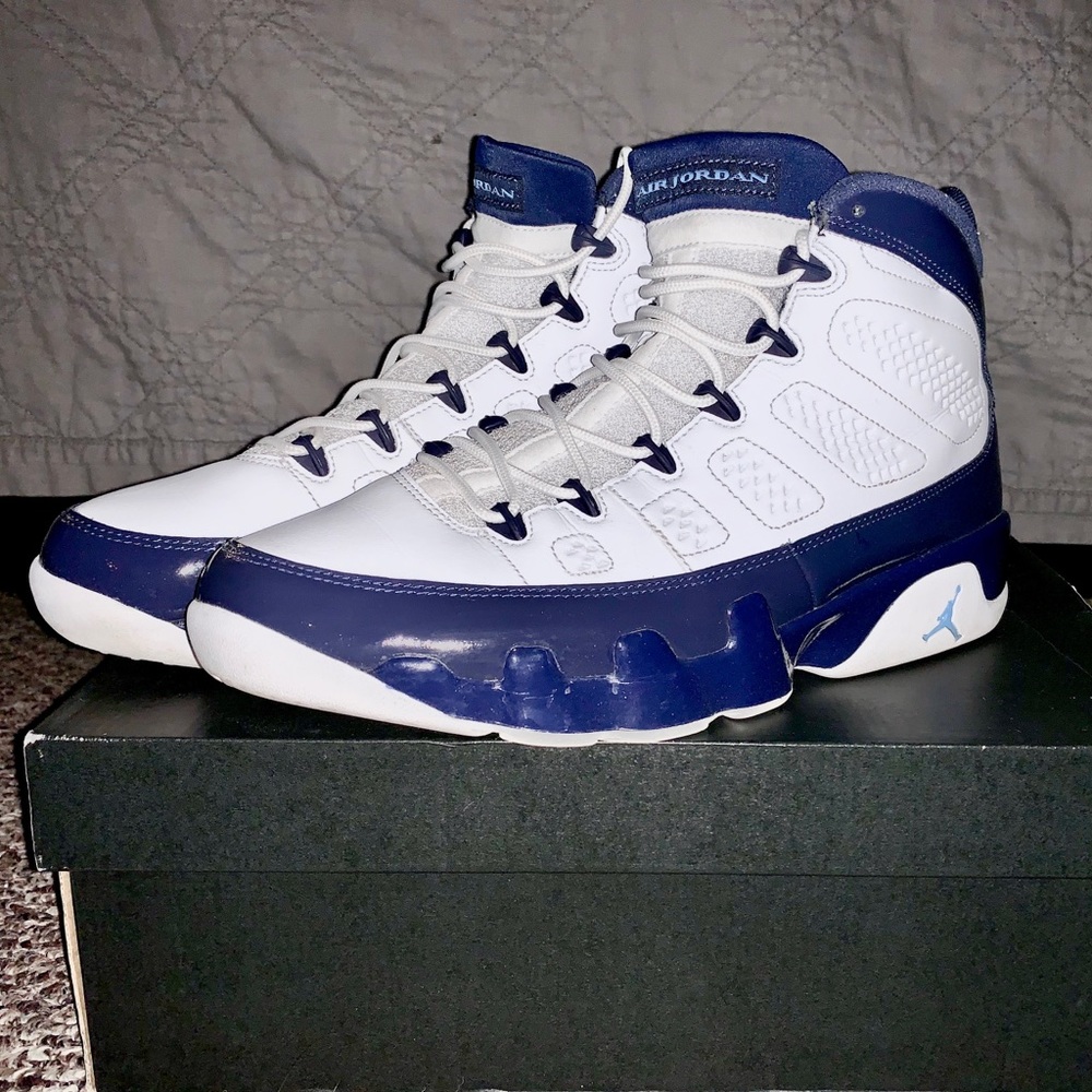 Jordan 9 Retro “UNC” Midnight Navy